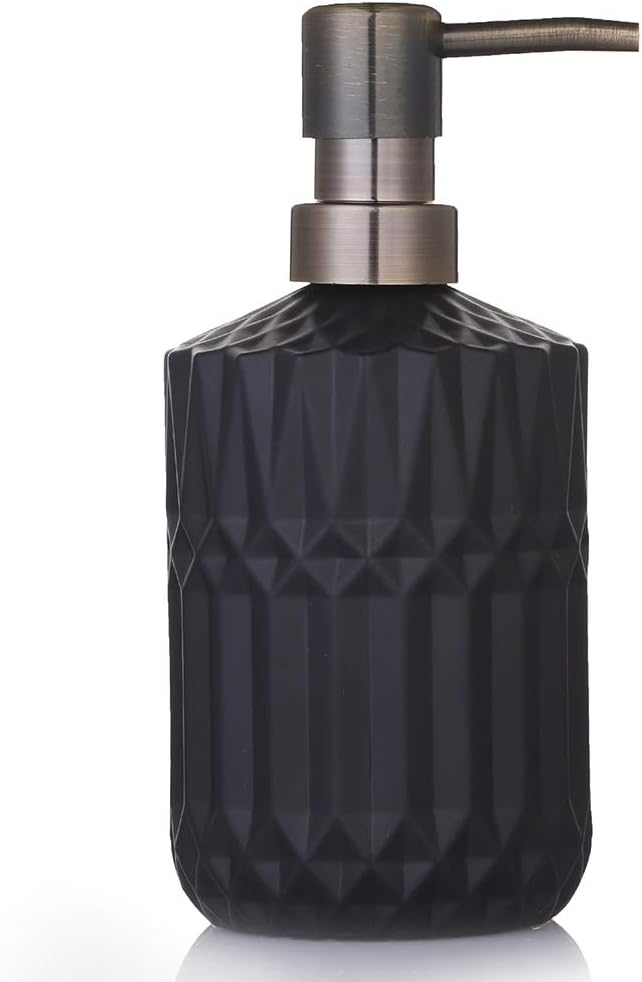 Soap Dispenser with Pump, Refillable Liquid Hand Soap Dish Soap Dispensers by YunNasi