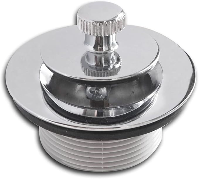 Lift and Turn Bathtub Drain Stopper by CalcMetal