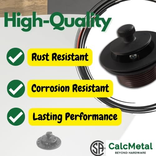 Lift and Turn Bathtub Drain Stopper - Image 5