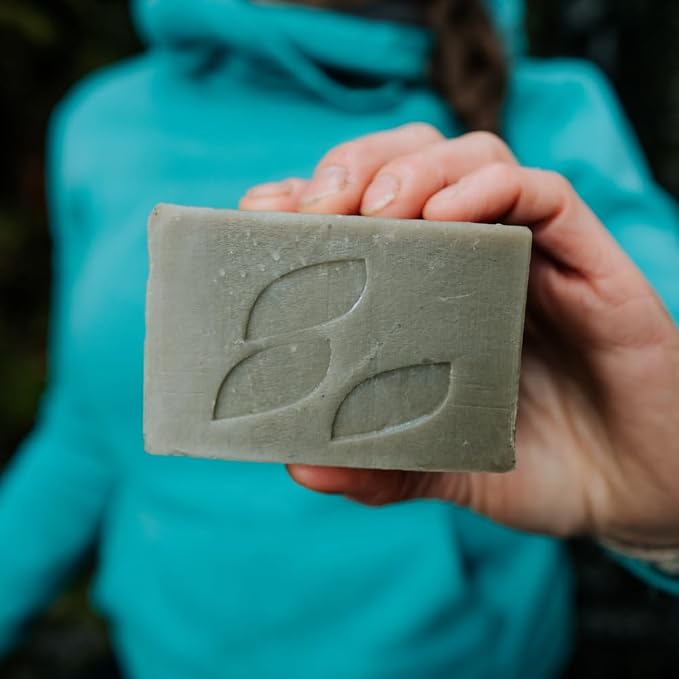 Alaska Glacial Cold-Process Mineral Clay Soap Bar made - Image 2