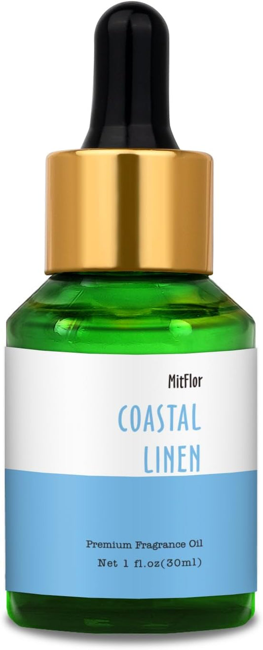 Costal Linen Fragrance Oil, MitFlor 30ml Single Scented Oils, Large Size by MitFlor