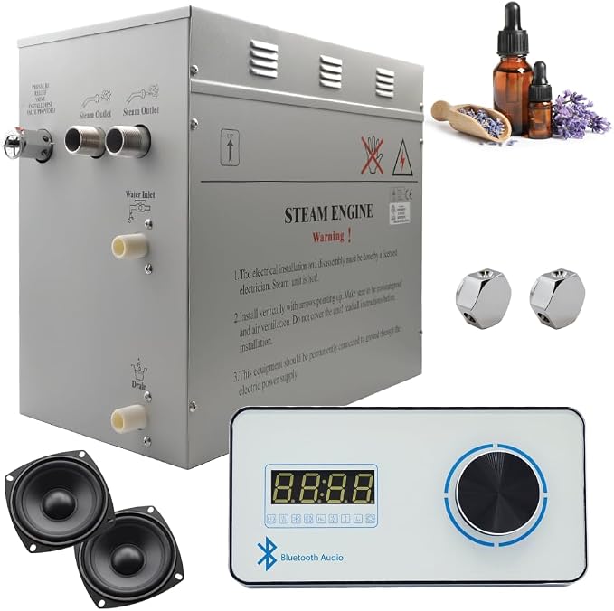 Superior Encore Plus 12kW Steam Shower Generator Kit by SteamPlanet