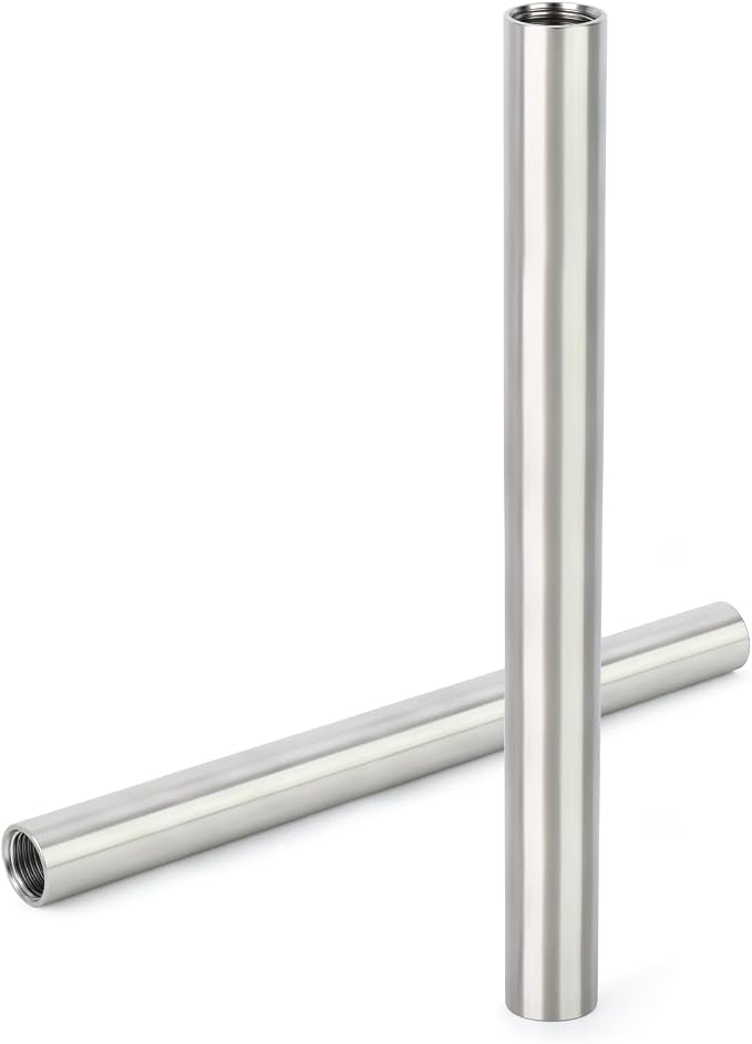 TAISHER 2PCS Stainless Steel Pipe Fittings, 1/4" NPT x 1/4" NPT Female Threaded - Image 2