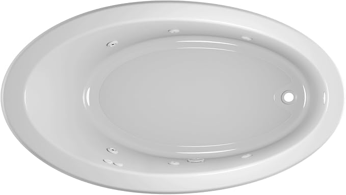 Jacuzzi SIGNATURE Acrylic Drop-In Bathtub, Jet Massage Tub, Slip Resistant - Image 7