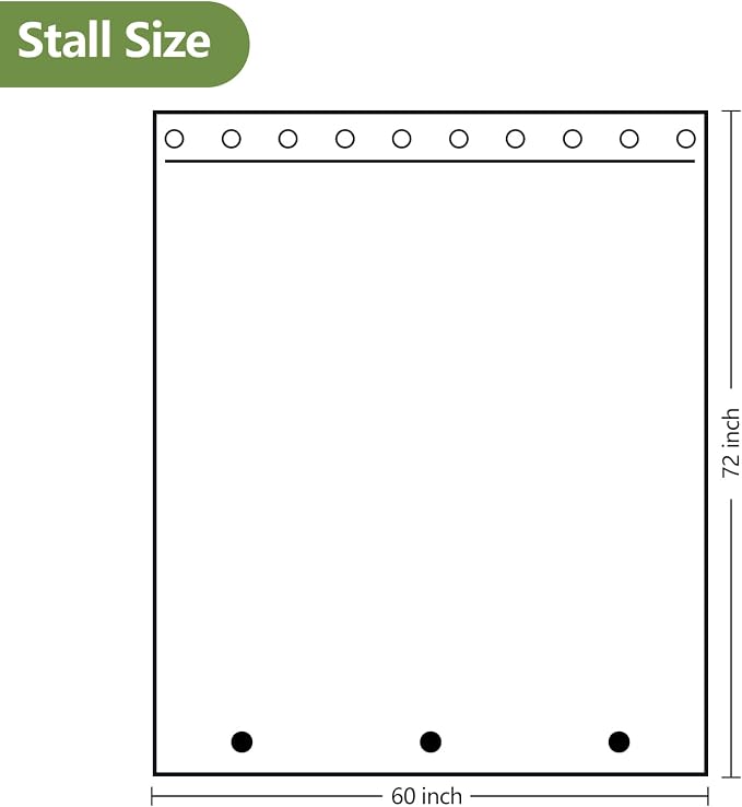 Waterproof Clear Shower Curtain Liner - Image 7
