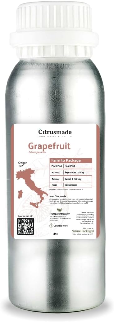 Grapefruit Essential Oil by NaturePackaged