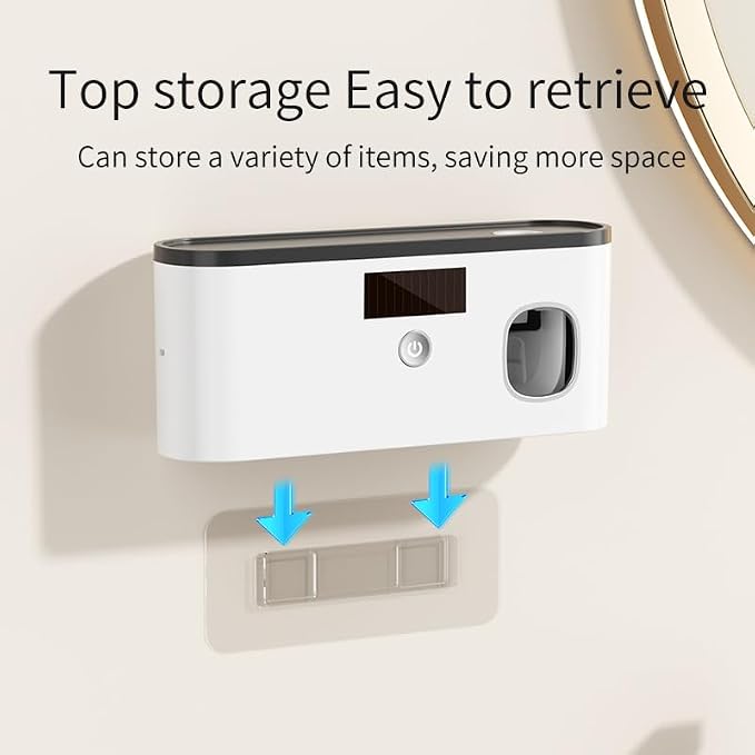 Toothbrush Holders for Bathrooms, Toothbrush Holder Wall Mounted - Image 8