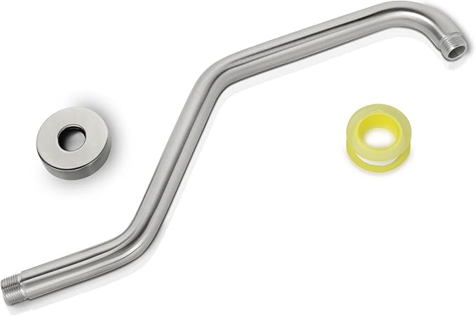 Shower Head Extension Arm, 15.5 Inch Shower Arm Extension Replacement, - Image 7