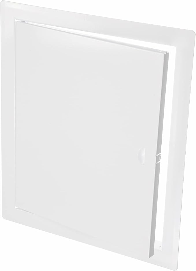 10" x 12" White Metal Access Door. Shaft Access Panel by Unknown