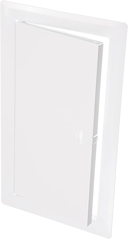 6" x 12" White Metal Access Panel. Service Shaft Door Panel. Plumbing, by Unknown