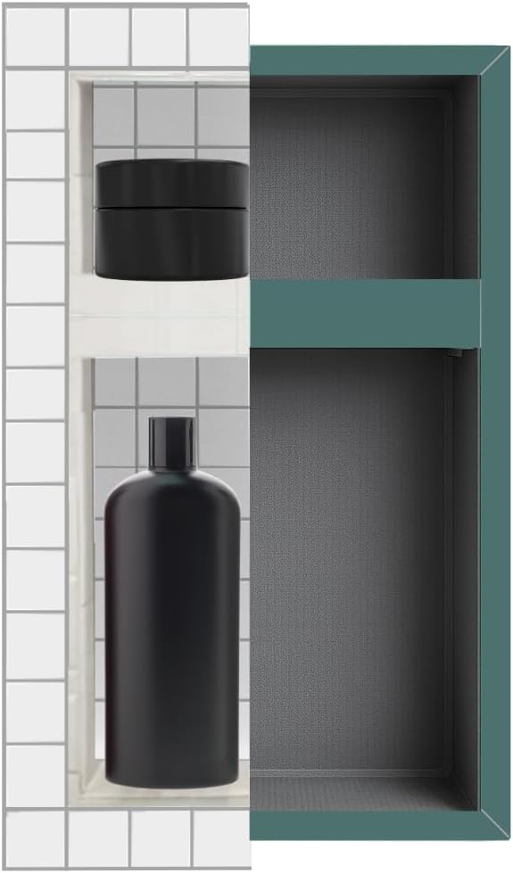 Shower Niche Insert Tile Ready, Recessed Wall Niche, Shower Inserts Kit by Simple+Shower+Solutions