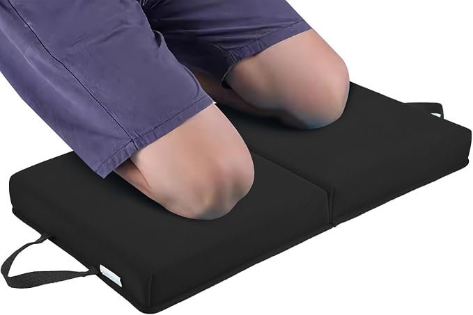 Garden Kneeling Pad, Memory Foam Knee Cushions by OFiSEXPT