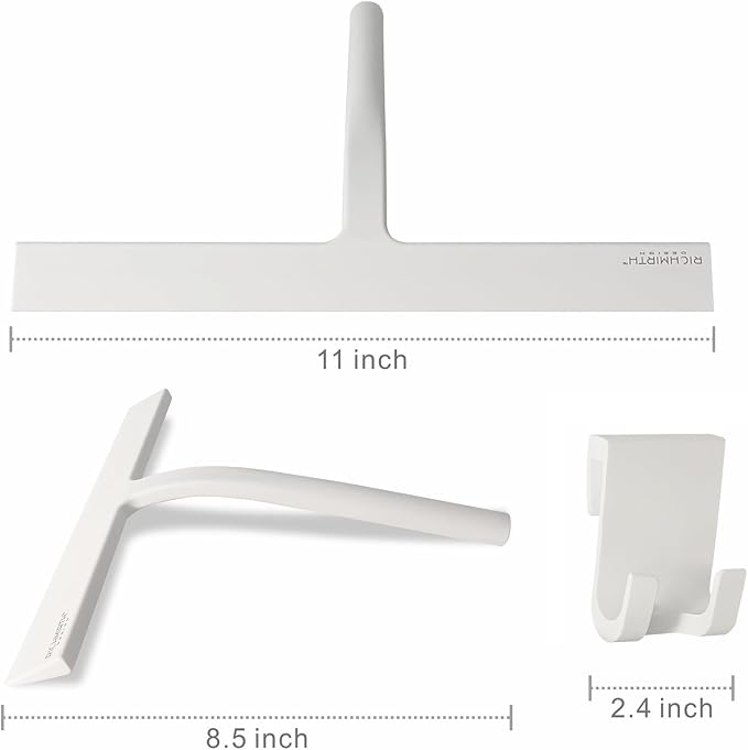 Shower Squeegee with Silicone Hook - Image 3