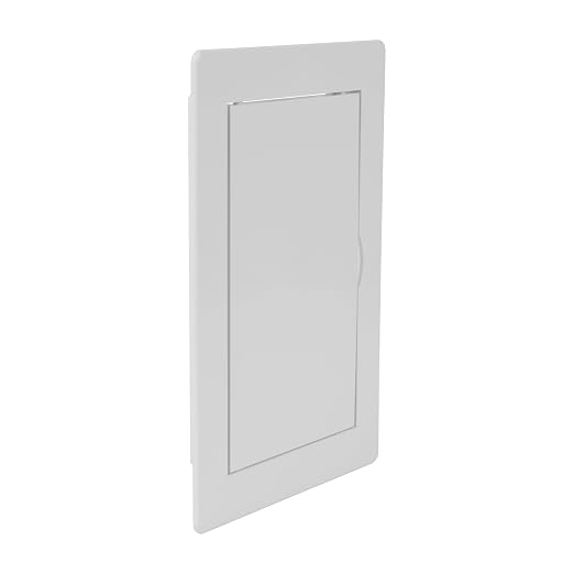 Repa Market 4 x 8 Access Panel for Drywall and Ceiling – White ABS Plastic Door by RepaMarket