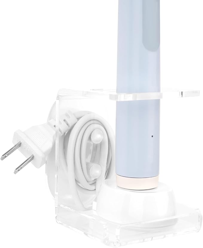 Electric Toothbrush Holder Wall Mounted, Electric Toothbrush Cord Organizer - Image 7