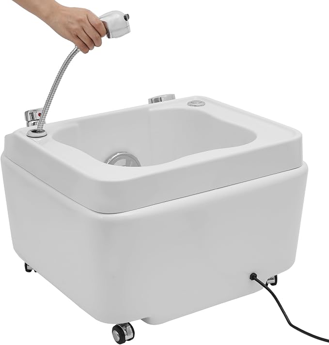 Pedicure Foot Spa, Acrylic Massage Foot Bath by Unknown