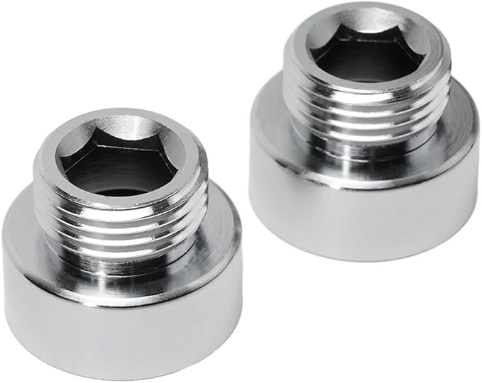 Shower Hose Head Adaptor 3/4Inch Female To 1/2Inch Male Brass Pipe Fitting by Oceanialend
