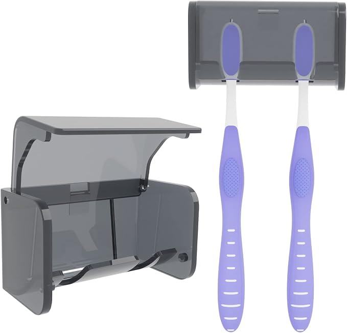 Toothbrush Holder Wall Mounted by LUEXBOX