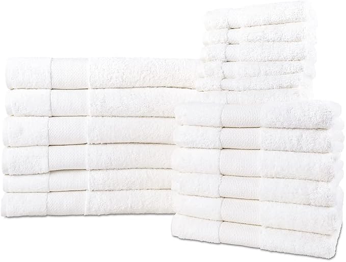 Hencely 18-Piece Bath Towel Set by HENCELY