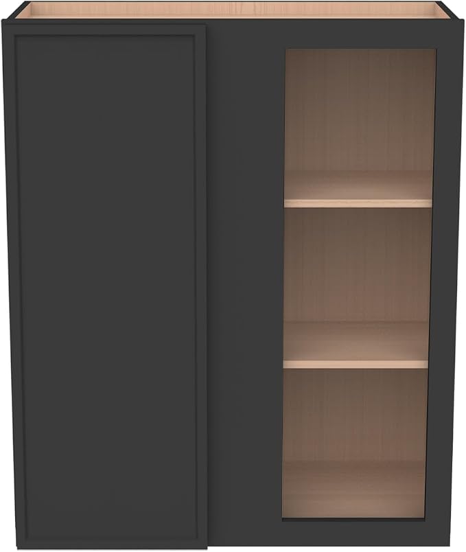 Solid Hardwood Wall Blind Corner Cabinets, Adjustable Shelves, Soft-Close Doors - Image 5