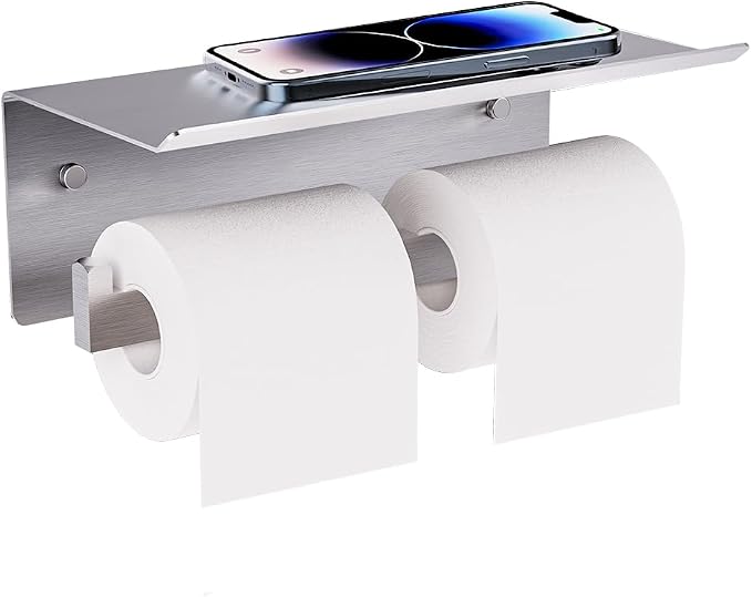 Double Toilet Paper Holder by SmallDetailMakeABigImpact