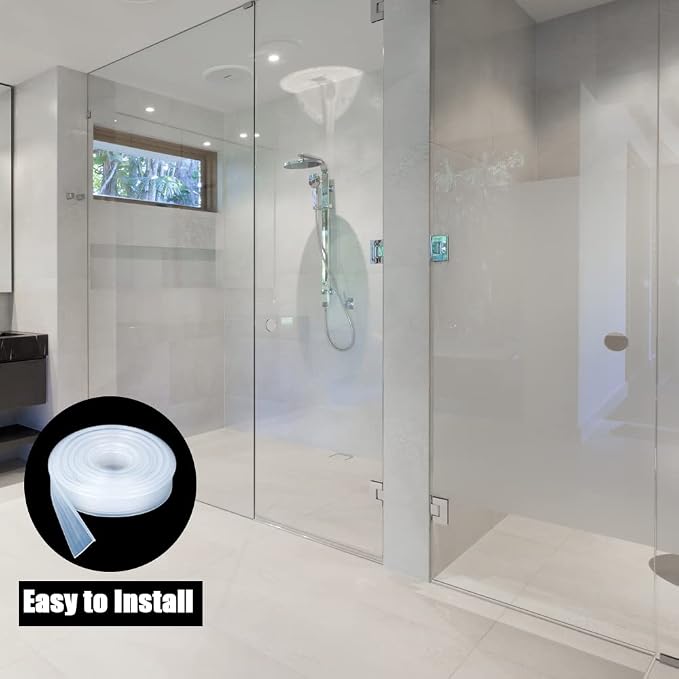 Framed Shower Door Bottom Seal Strip Replacement Shower Bottom Waterproof Door - Image 6