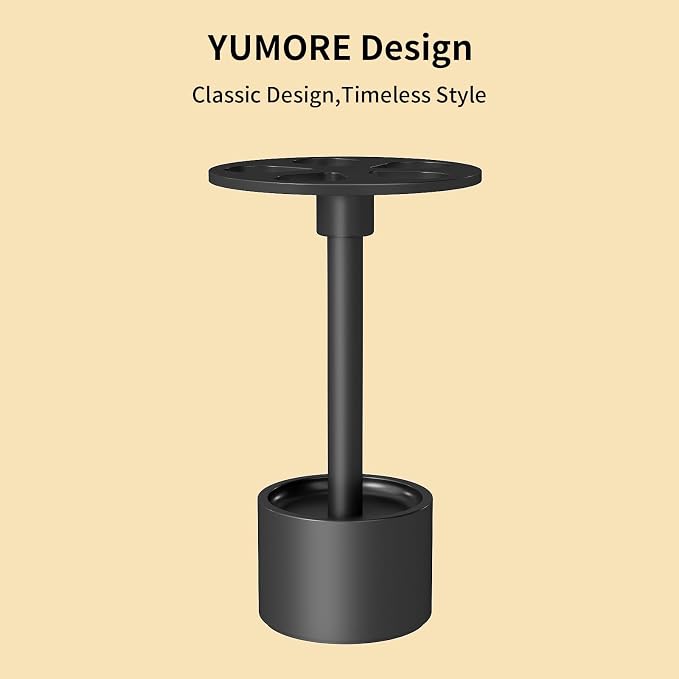 YUMORE Toothbrush Holder Stand Stainless Steel Tooth Brush Holder Bathroom - Image 4