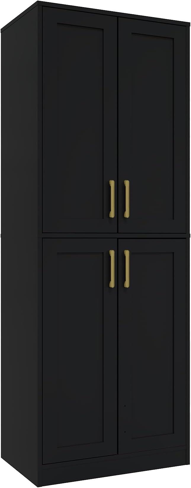 Tall Storage Cabinet with Doors & Shelf by Hamesen