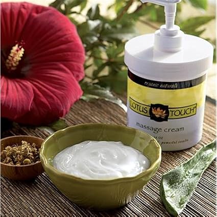 Organic Naturals Massage Cream by Lotus Touch by LotusTouch