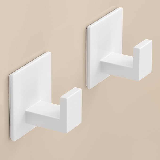 Adhesive Shower Hooks, Towel Hooks - Image 3