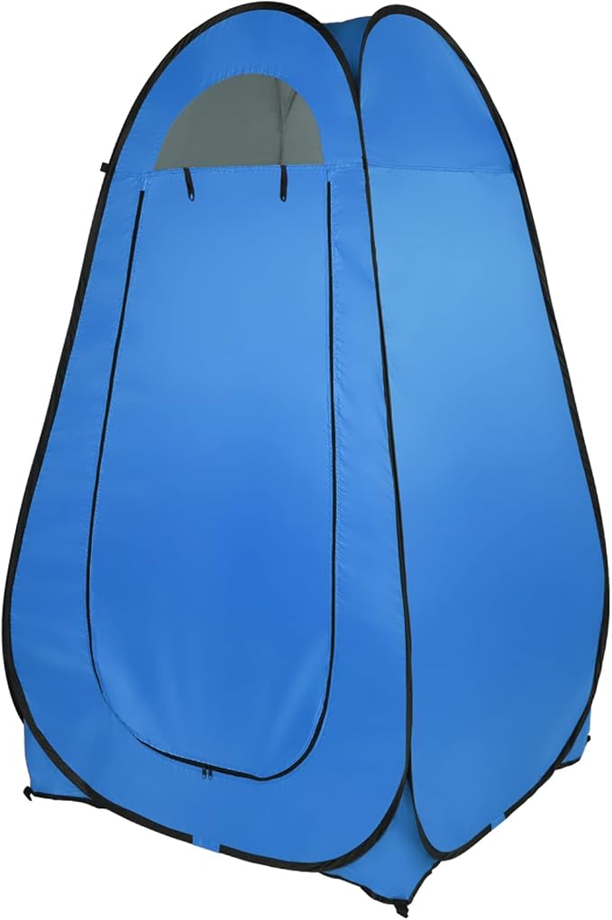 Pop Up Privacy Shower Tent, Portable Outdoor Bathroom Toilet Changing Dressing - Image 3