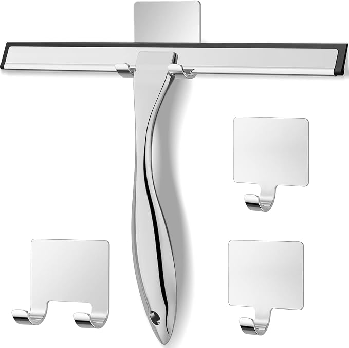 Stainless Steel Shower Squeegee by OVSGTTZ