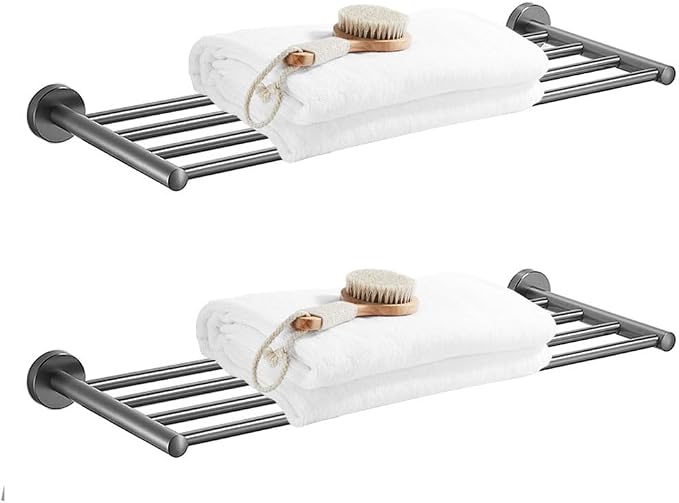 30 Inch Bathroom Towel Rack, Hotel Style Towel Racks - Image 7