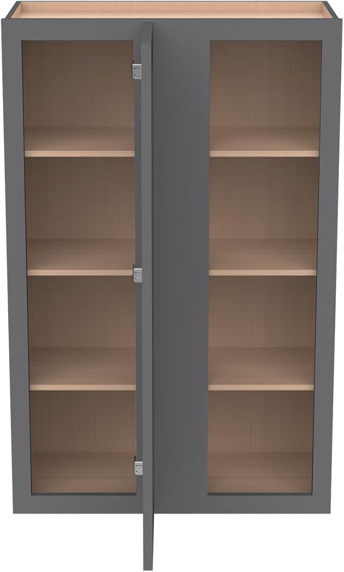 Solid Hardwood Wall Blind Corner Cabinets, Adjustable Shelves, Soft-Close Doors - Image 6