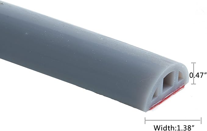 Bathroom Foldable Block water Stopper sealing strip shower threshold dam - Image 4