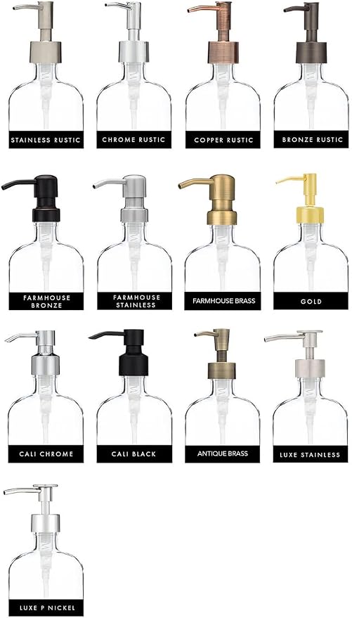 Rail19 French Vessel Glass Soap Dispenser - Image 2