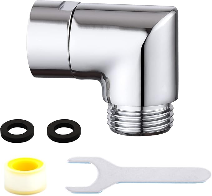 Shower Head Elbow Adapter, Shower Arm Elbow Adapter by Ceaeso