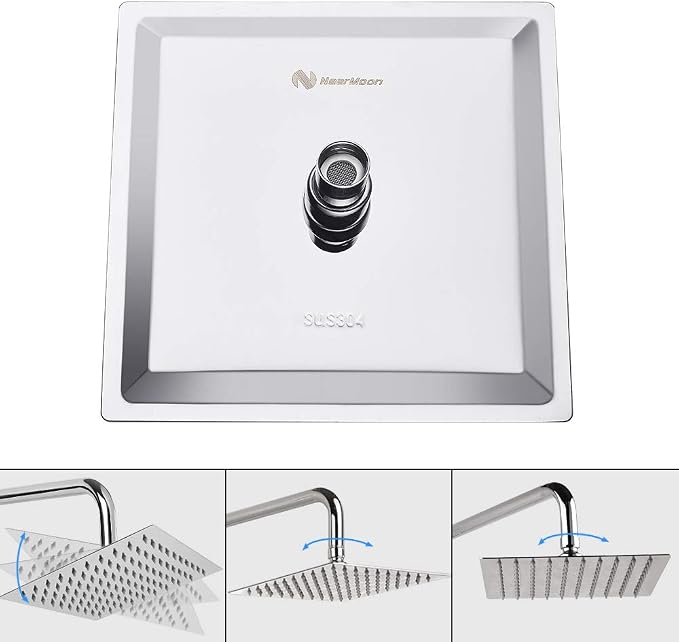 NearMoon Square Rain Shower Head - Image 3
