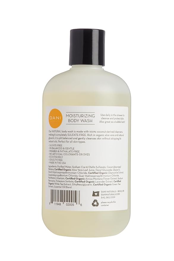 DANI Naturals Moisturizing Body Wash - Image 3