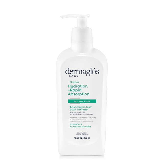 Dermaglos Moisturizing Body Cream | Hydration + Rapid Absorption, 24Hour by Dermagl%C3%B3s