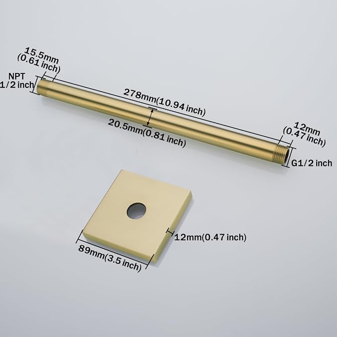 RANDOM Straight Shower Arm - Image 8