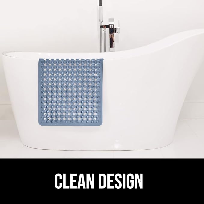 GORILLA GRIP Patented Bath Tub Shower Mat, Machine Washable Bathtub Floor Liner - Image 7