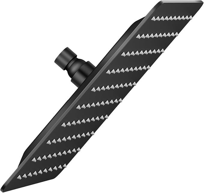 VBFF-Shower Head, rain shower head, 10 inch- Square Shower Head, 1.8 GPM Flow by VBFF