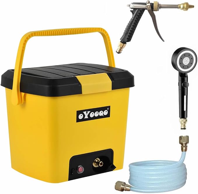 Portable Pressure Washer | 5 Gal Tank | 255 PSI | 45-Min Runtime | Versatile - Image 7