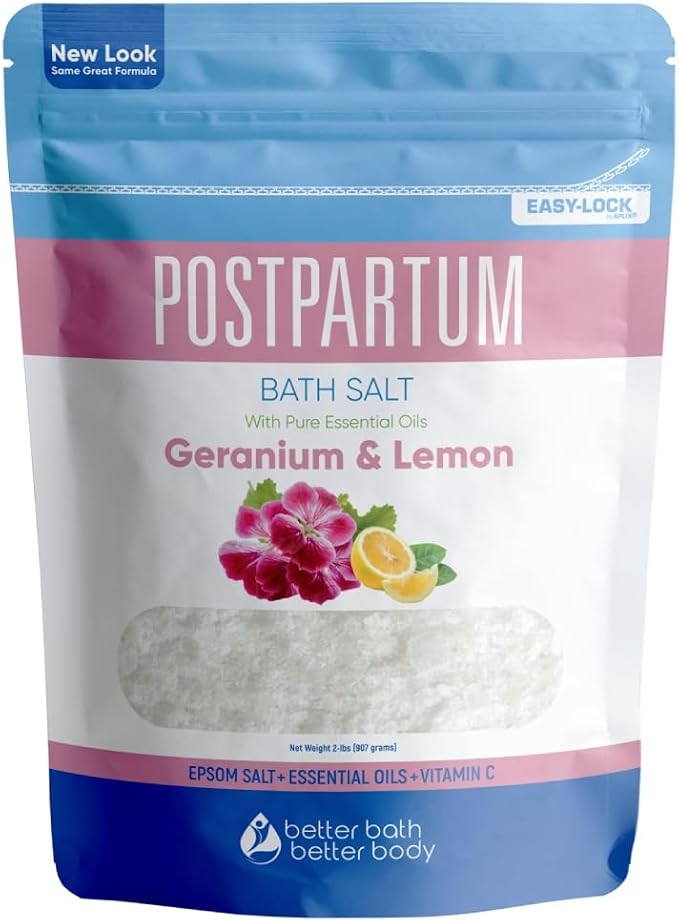 Postpartum Sitz Bath Soak Postpartum Care by BetterBathBetterBody