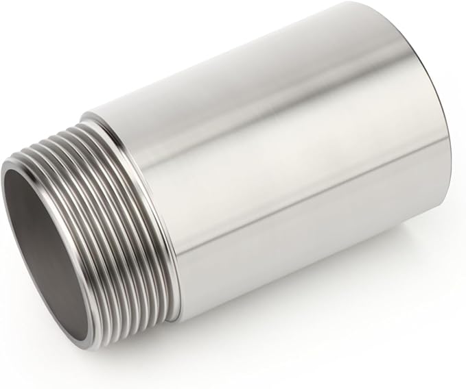 TAISHER 1PCS Stainless Steel Pipe Fittings, 1-1/2" NPT Male x 1-1/2" NPT Female - Image 3