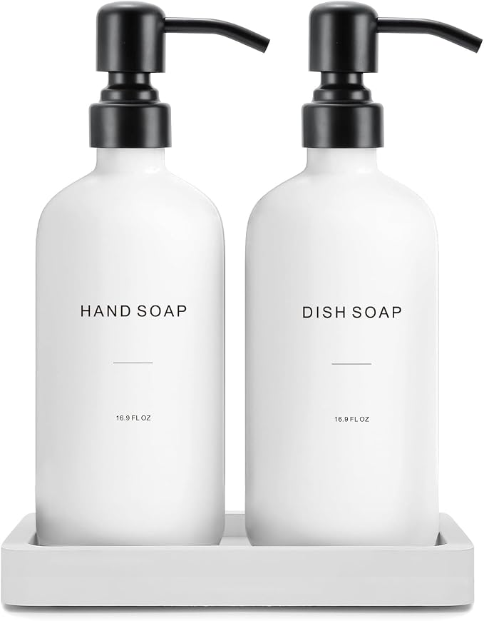 Kitchen Soap Dispenser Set by PrusWaso
