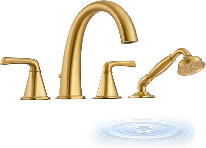High Flow Roman Tub Faucet by Jabbol