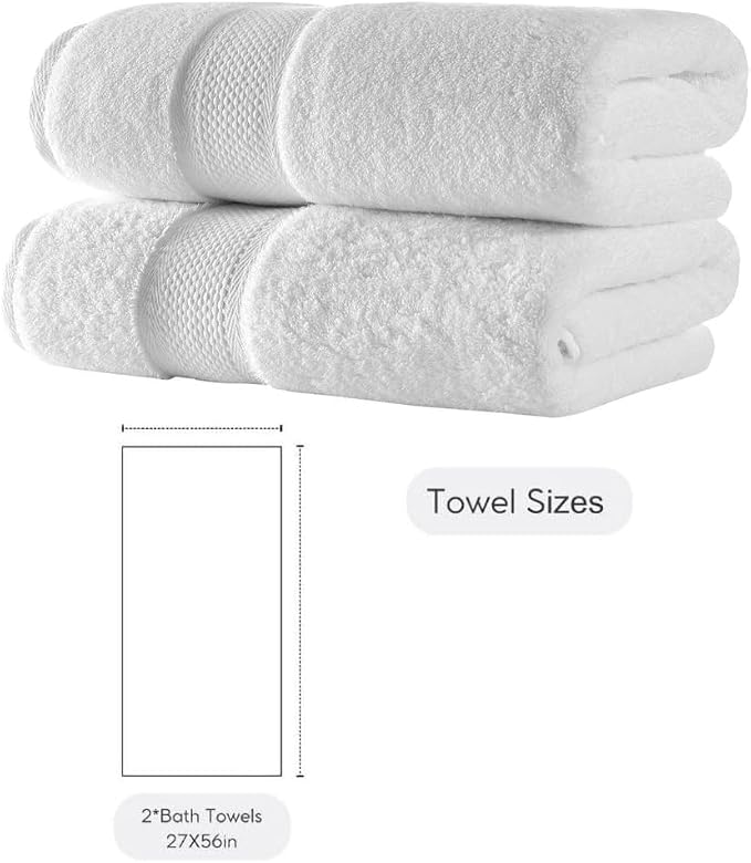 BAGNO MILANO Turkish Towels, Ultra Soft, Plush Luxury Turkih Cotton Bath Towels - Image 6