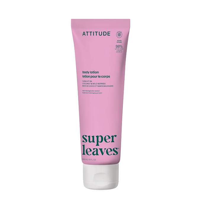 ATTITUDE Body Lotion, EWG Verified, Vegan & Cruelty-Free, Hydrating Moisturizer by ATTITUDE